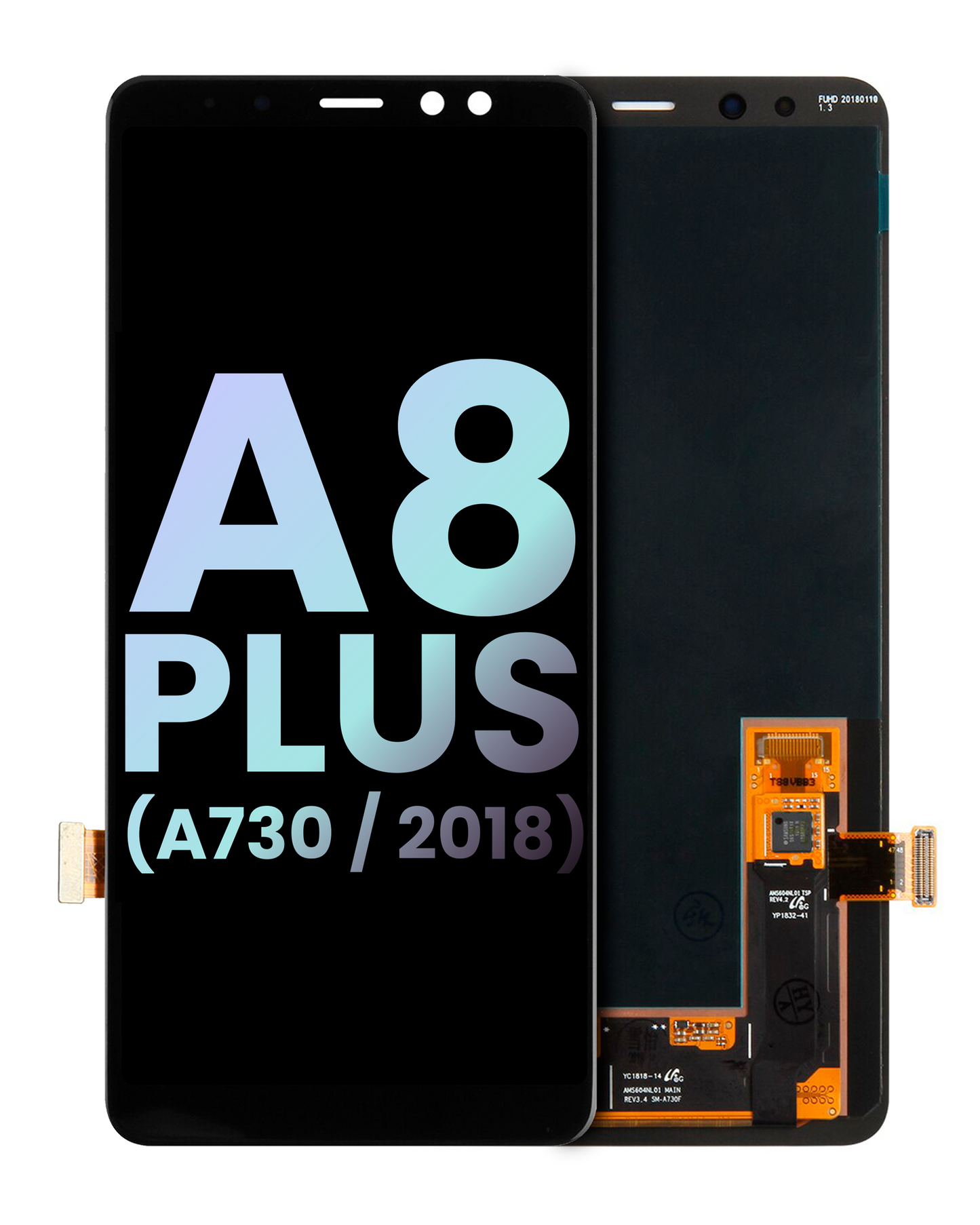 OLED assembly Without Frame For Samsung Galaxy A8 Plus (Service Pack) (A730 / 2018) (All Colors)