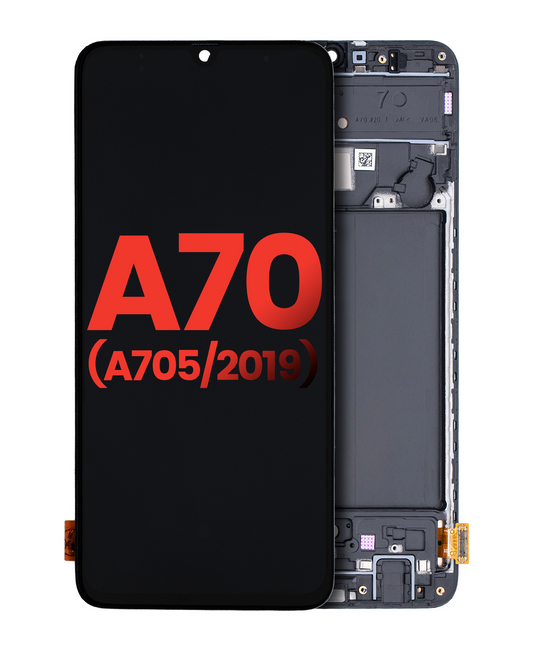 OLED Assembly With Frame For Samsung Galaxy A70 (A705 / 2019) (6.67") (Aftermarket Plus) (All Colors) - product image 1