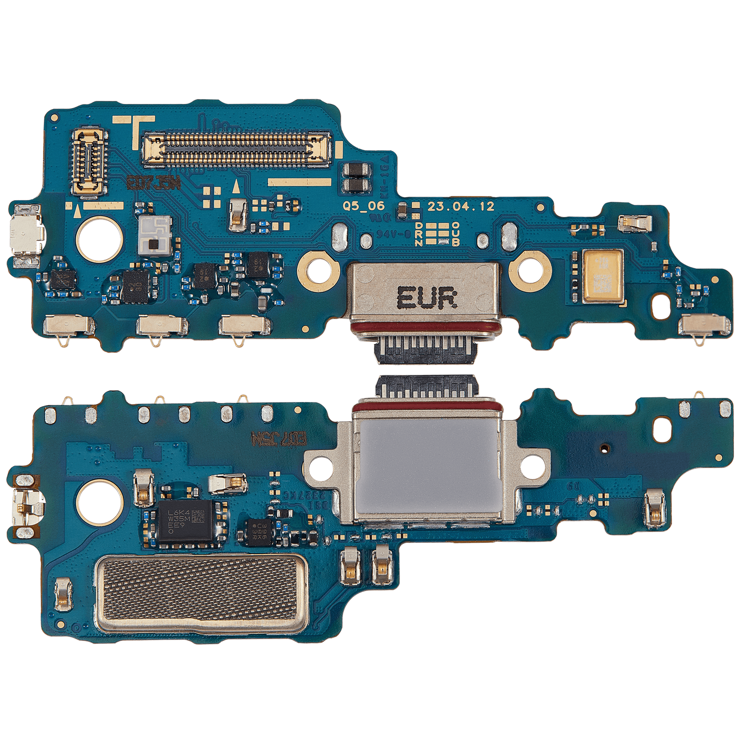 Detailed look at Charging Port Board For Samsung Galaxy Z Fold 5 (F946B) (International Version) (Premium) for repair