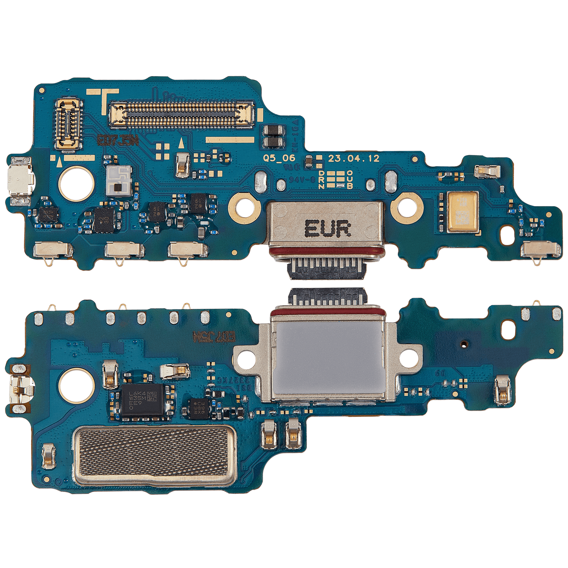 Detailed look at Charging Port Board For Samsung Galaxy Z Fold 5 (F946B) (International Version) (Premium) for repair