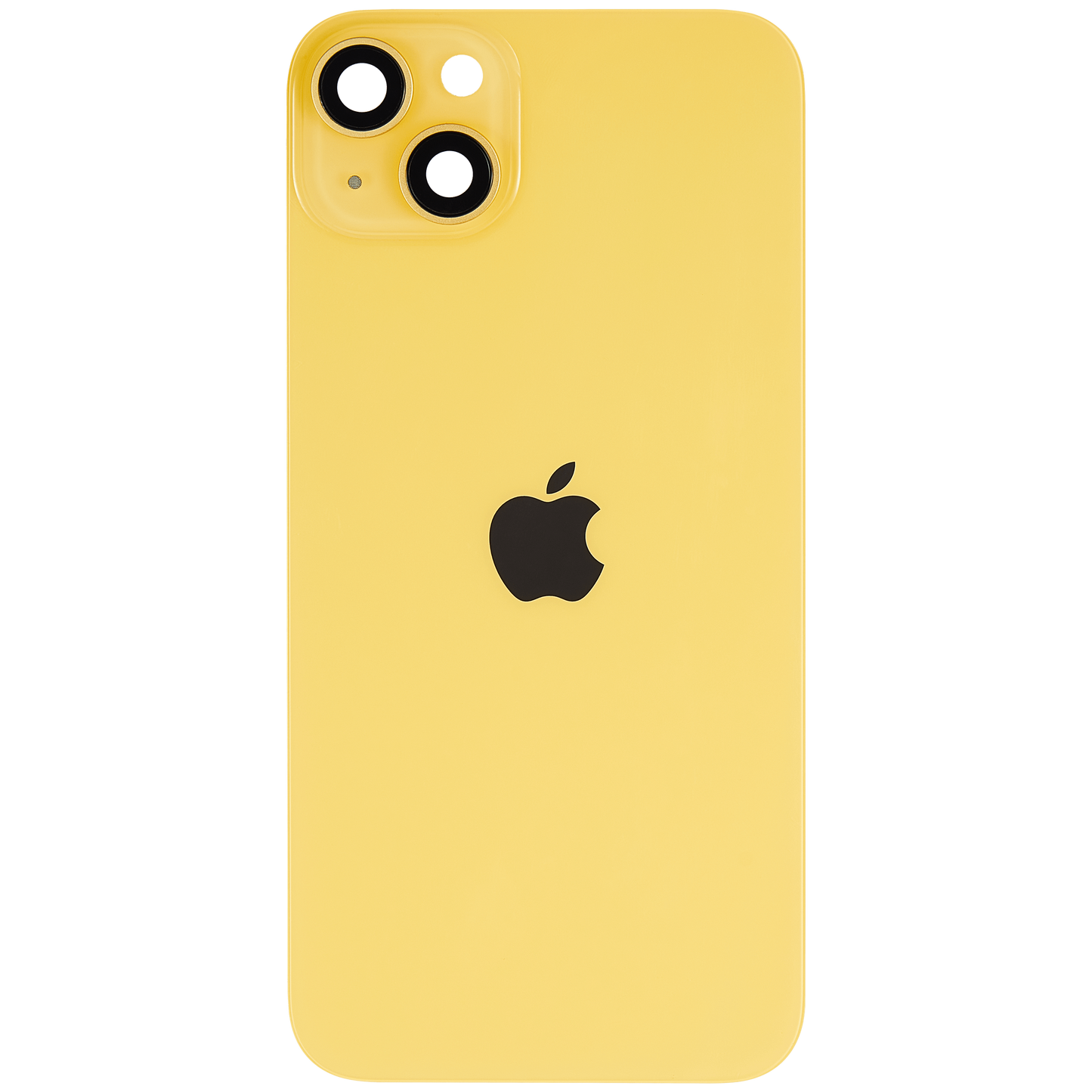 Back Glass w/ MagSafe Magnet For iPhone 14 Plus (Used OEM Pull: Grade A) (Yellow)