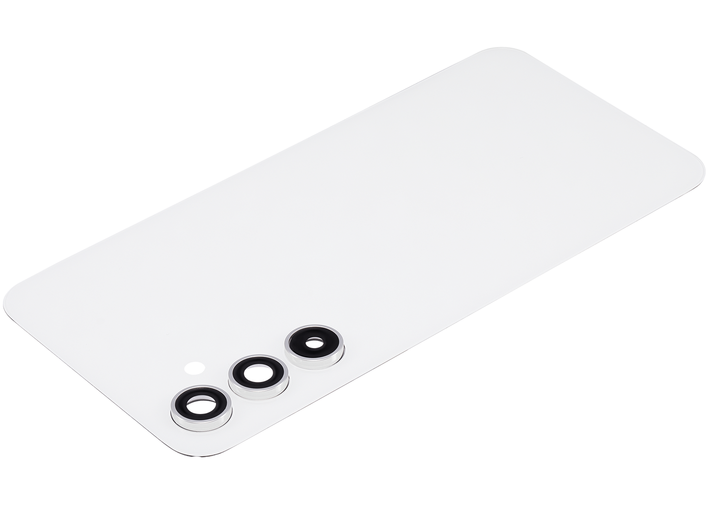 Back Cover Glass With Camera Lens For Samsung Galaxy A54 5G (A546 / 2023) (Aftermarket Plus) (White)
