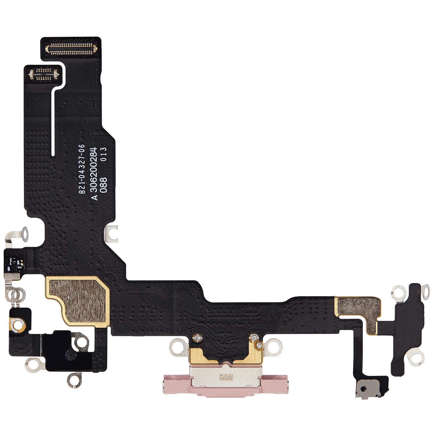 Charging Port Flex Cable For iPhone 15 (Premium) (Pink)