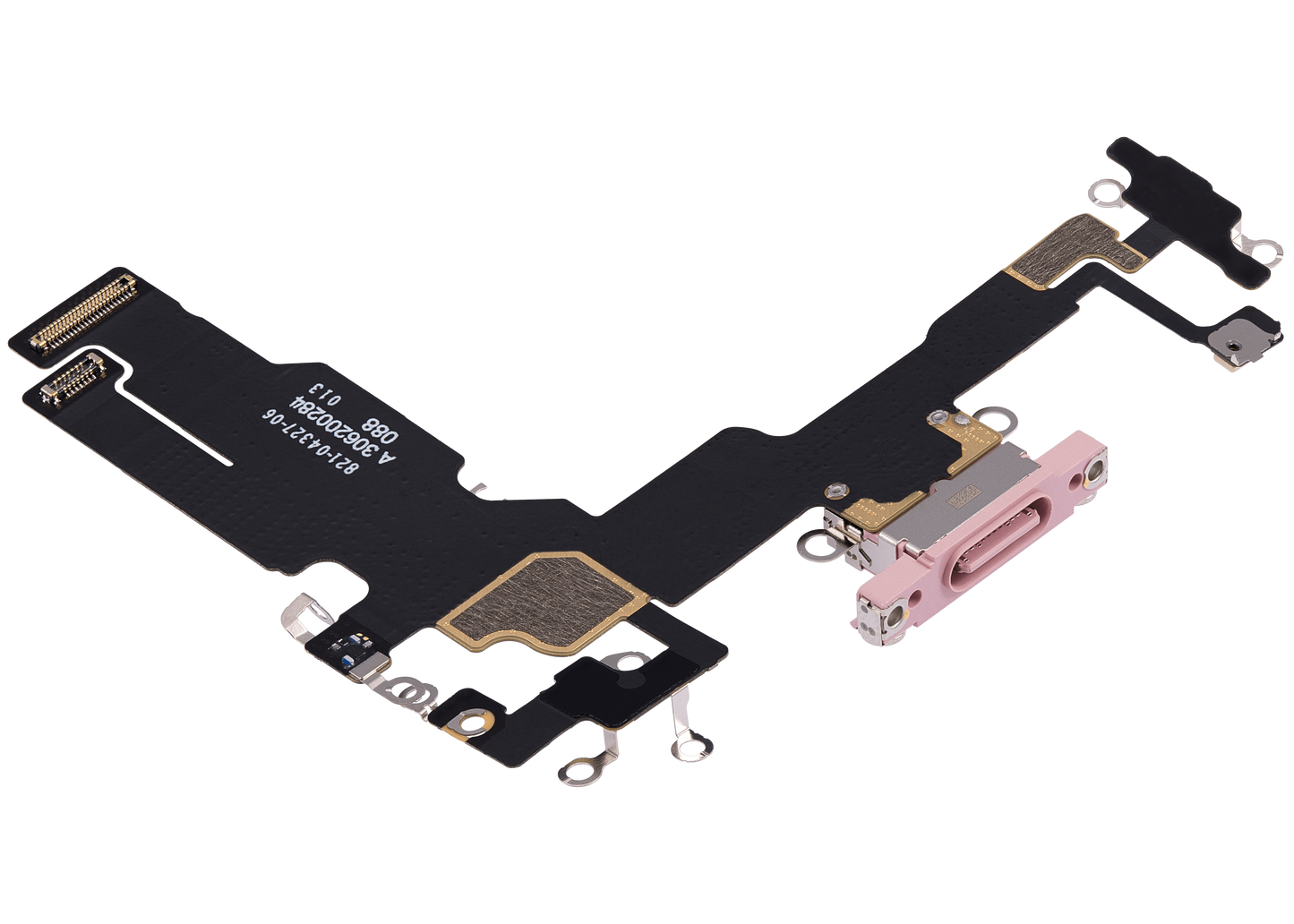 Charging Port Flex Cable For iPhone 15 (Premium) (Pink)
