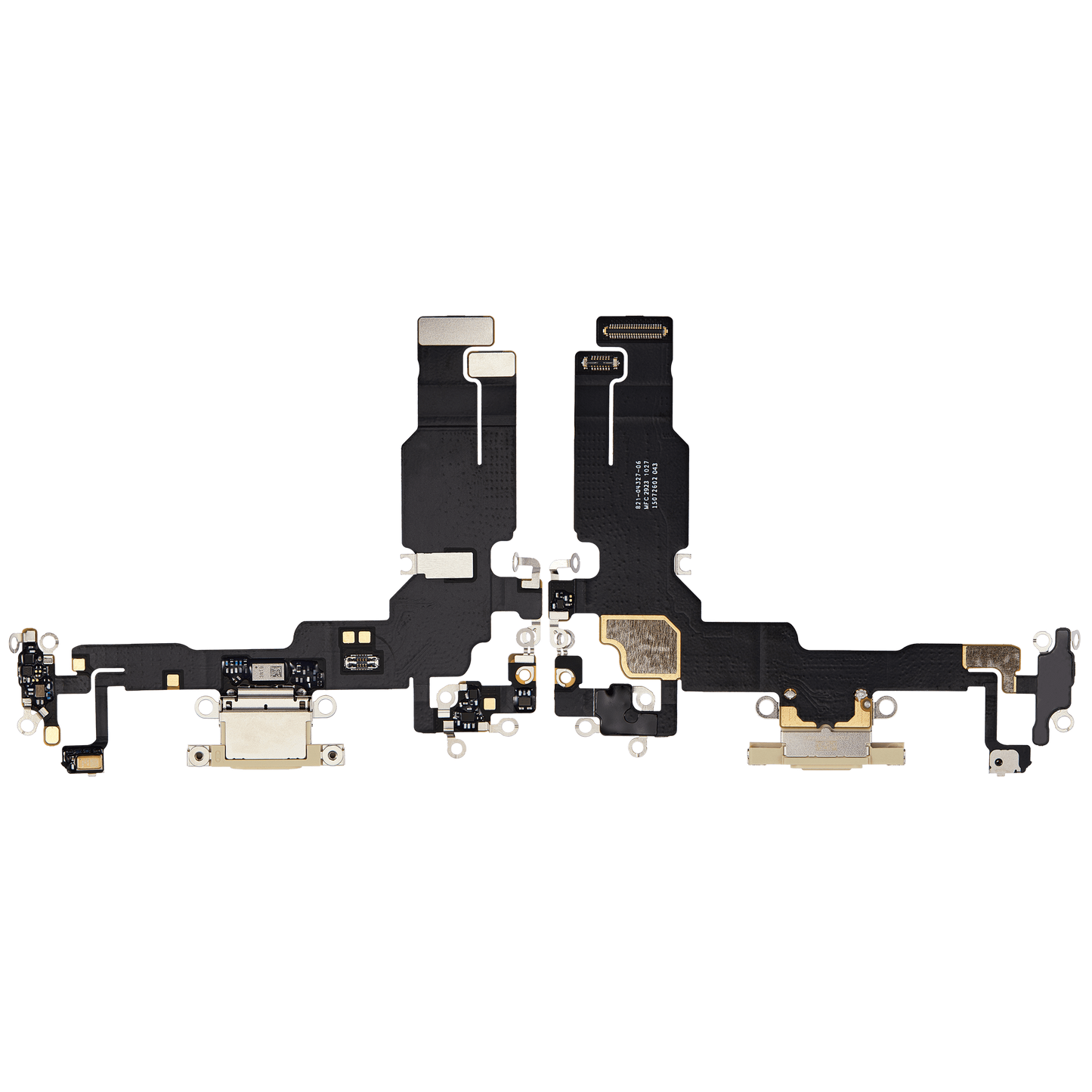 Charging Port Flex Cable For iPhone 15 (Premium) (Yellow)