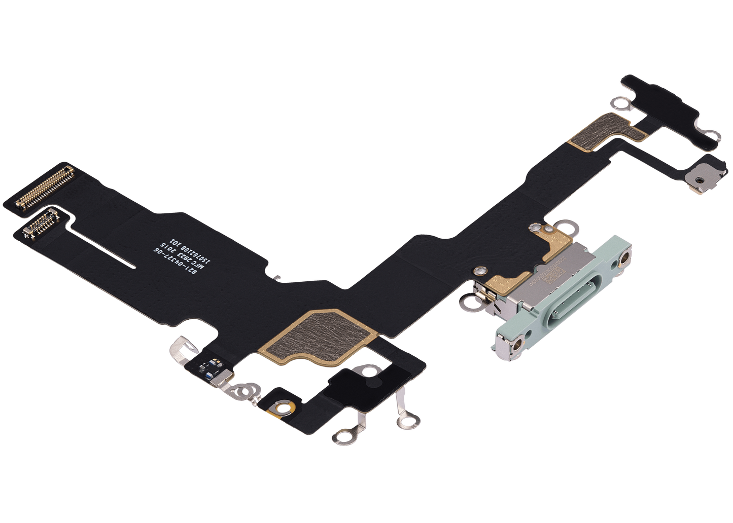 Charging Port Flex Cable For iPhone 15 (Premium) (Green)