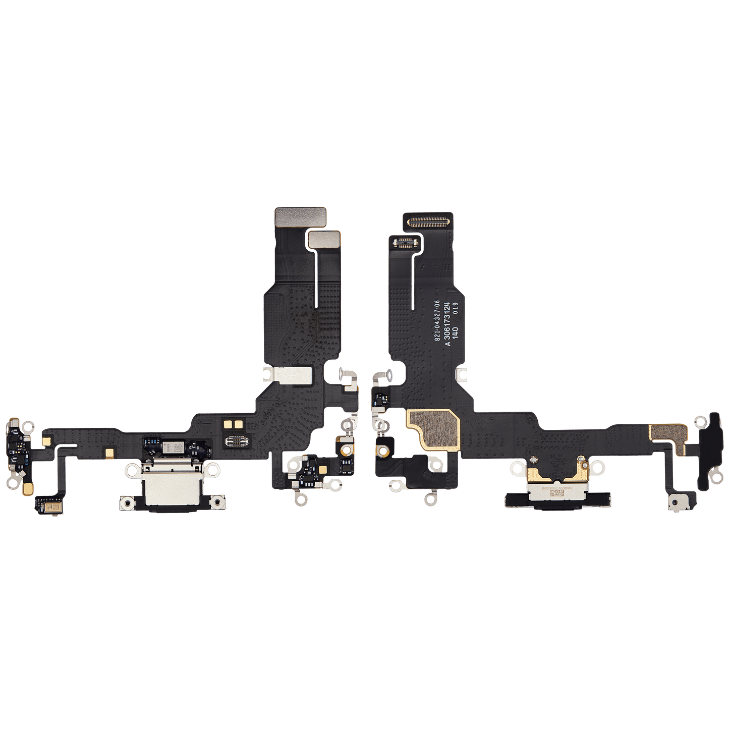 Charging Port Flex Cable For iPhone 15 (Premium) (Black)