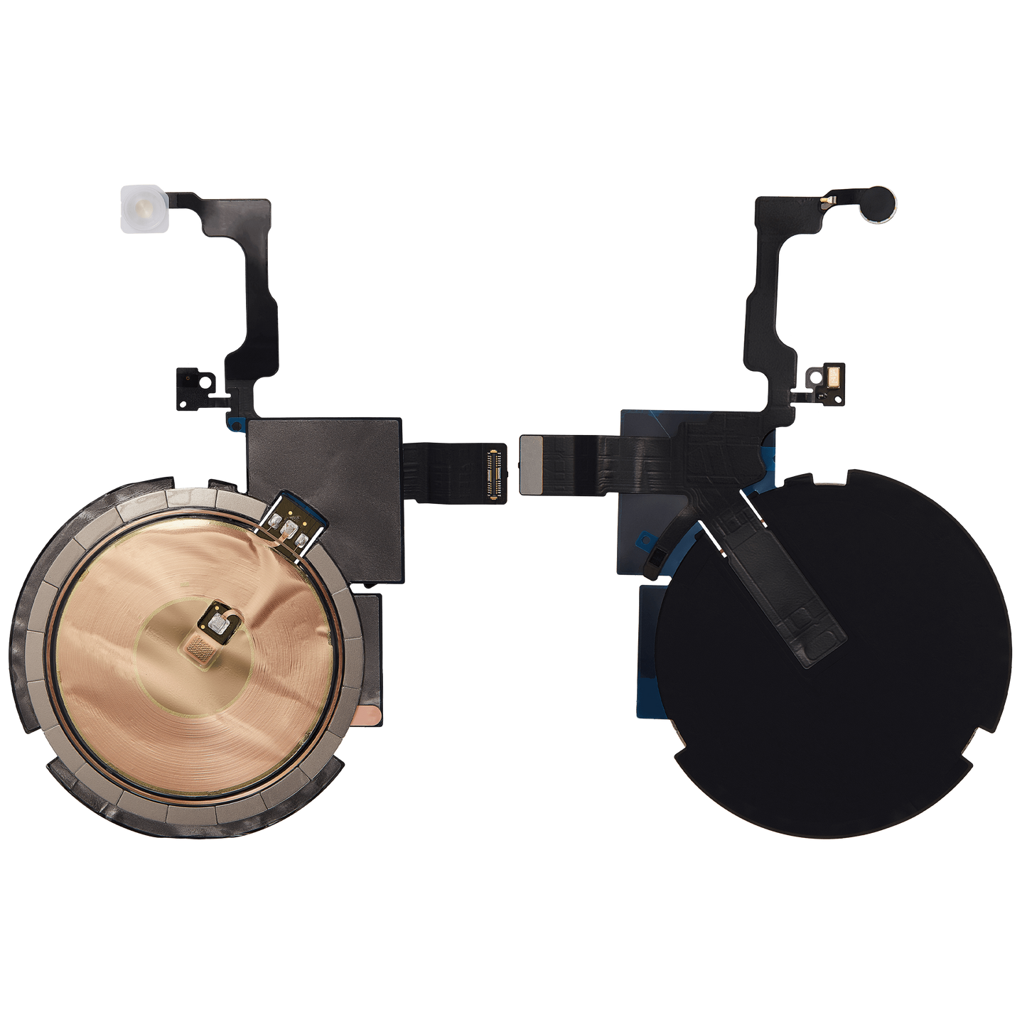 Wireless NFC Charging Flex With Flashlight Flex Cable For iPhone 15 Pro Max