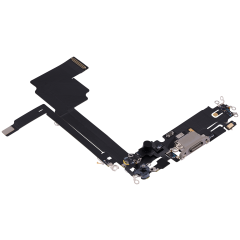 Charging Port Flex Cable For iPhone 15 Pro Max (Premium) (Natural Titanium)