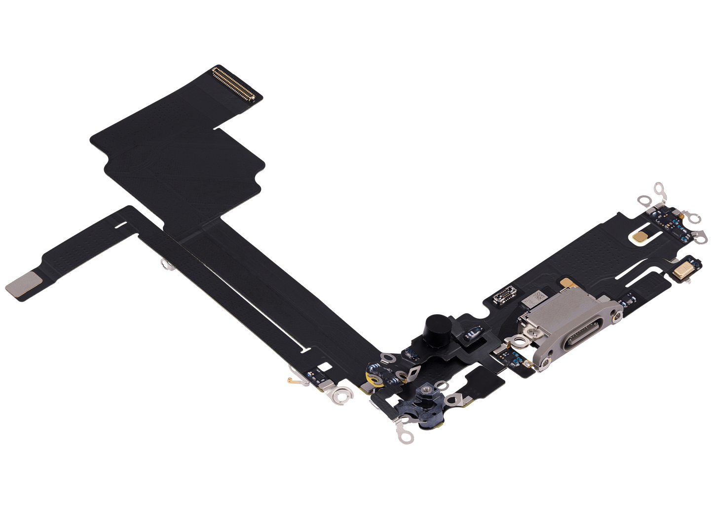 Charging Port Flex Cable For iPhone 15 Pro Max (Premium) (Natural Titanium)