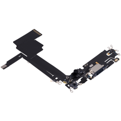 Charging Port Flex Cable For iPhone 15 Pro Max (Premium) (Blue Titanium)