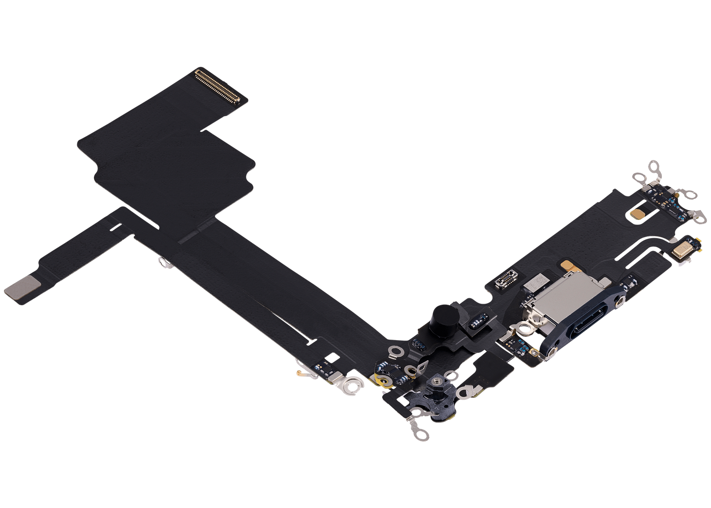 Charging Port Flex Cable For iPhone 15 Pro Max (Premium) (Blue Titanium)