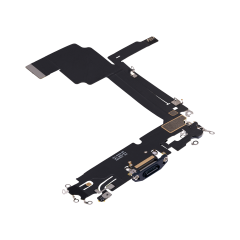 Charging Port Flex Cable For iPhone 15 Pro Max (Premium) (Blue Titanium)