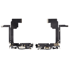 Charging Port Flex Cable For iPhone 15 Pro Max (Premium) (Black Titanium)
