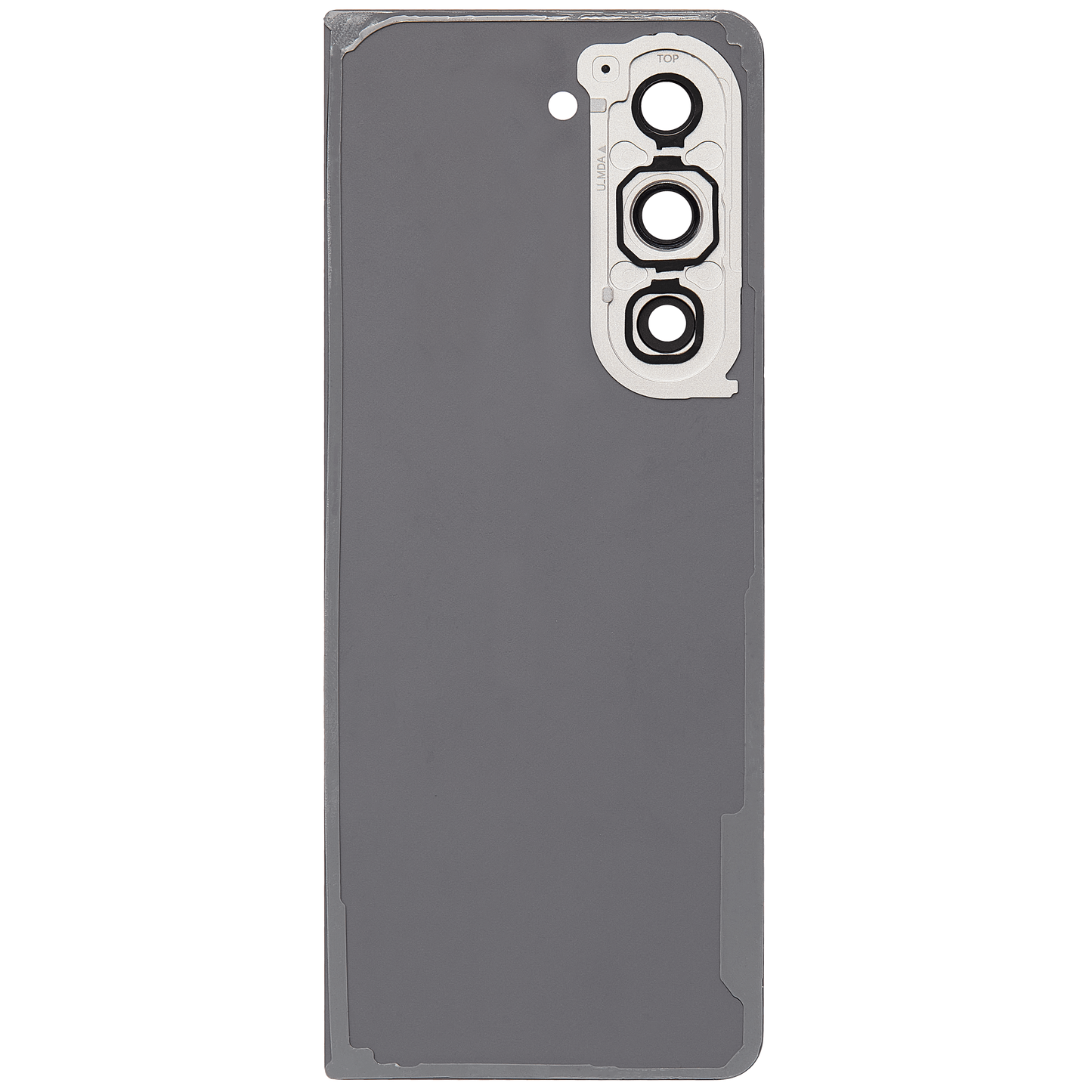 Back Cover Glass With Camera Lens For Samsung Galaxy Z Fold 5 5G (F946) (Cream) side angle