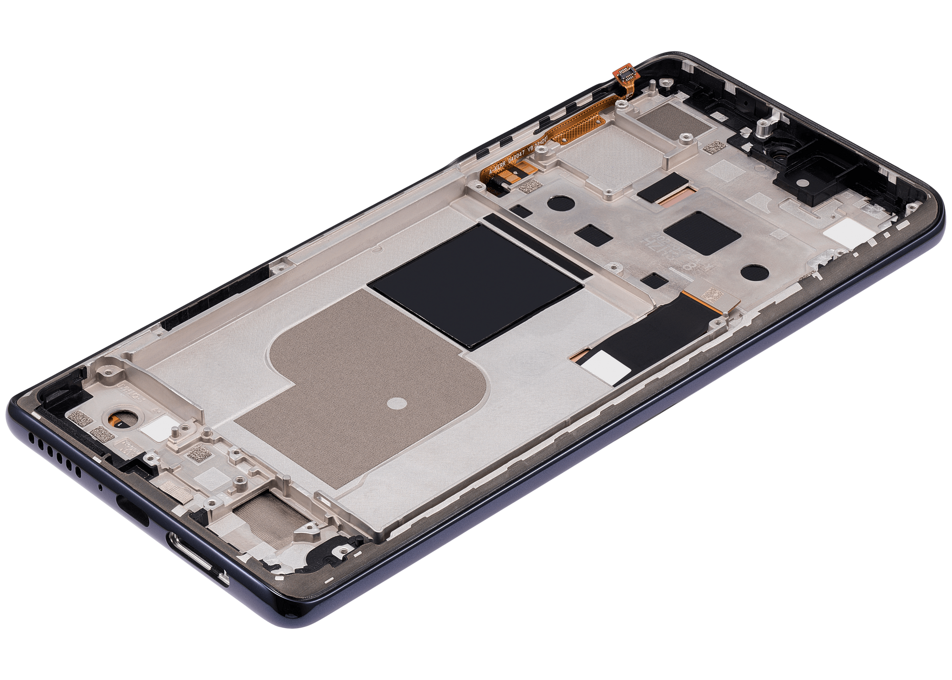 OLED Assembly With Frame For Motorola Moto Edge Plus / Edge 30 Pro (XT2201-1/4) / Edge X30 5G (XT2201-2/6 /2022) (Refurbished) (Cosmos Blue) | SKU 109082007304 | image 10