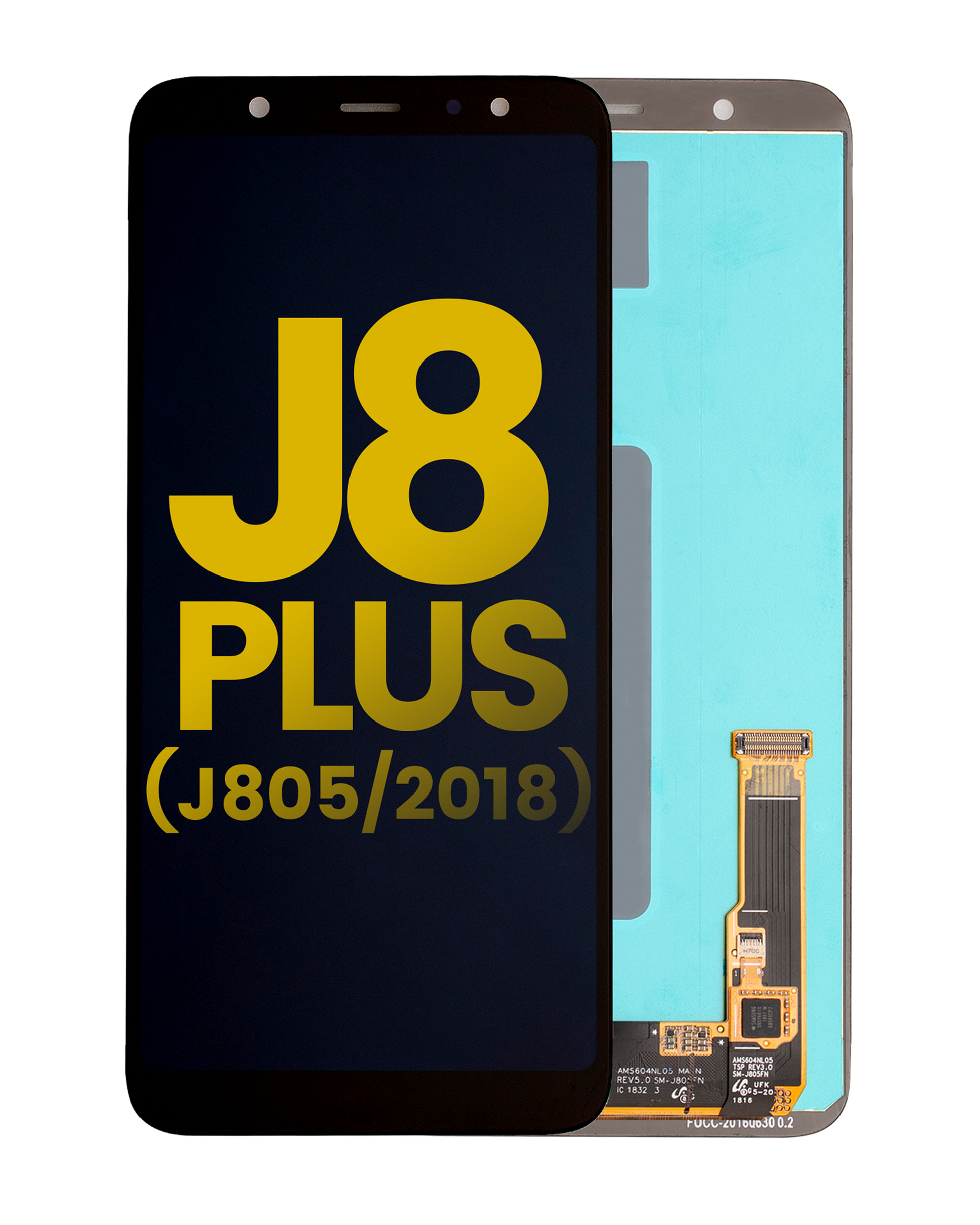 Refurbished OLED screen assembly without frame for Samsung Galaxy J8 Plus J805 2018 and A6 Plus A605 2018 - product image 8