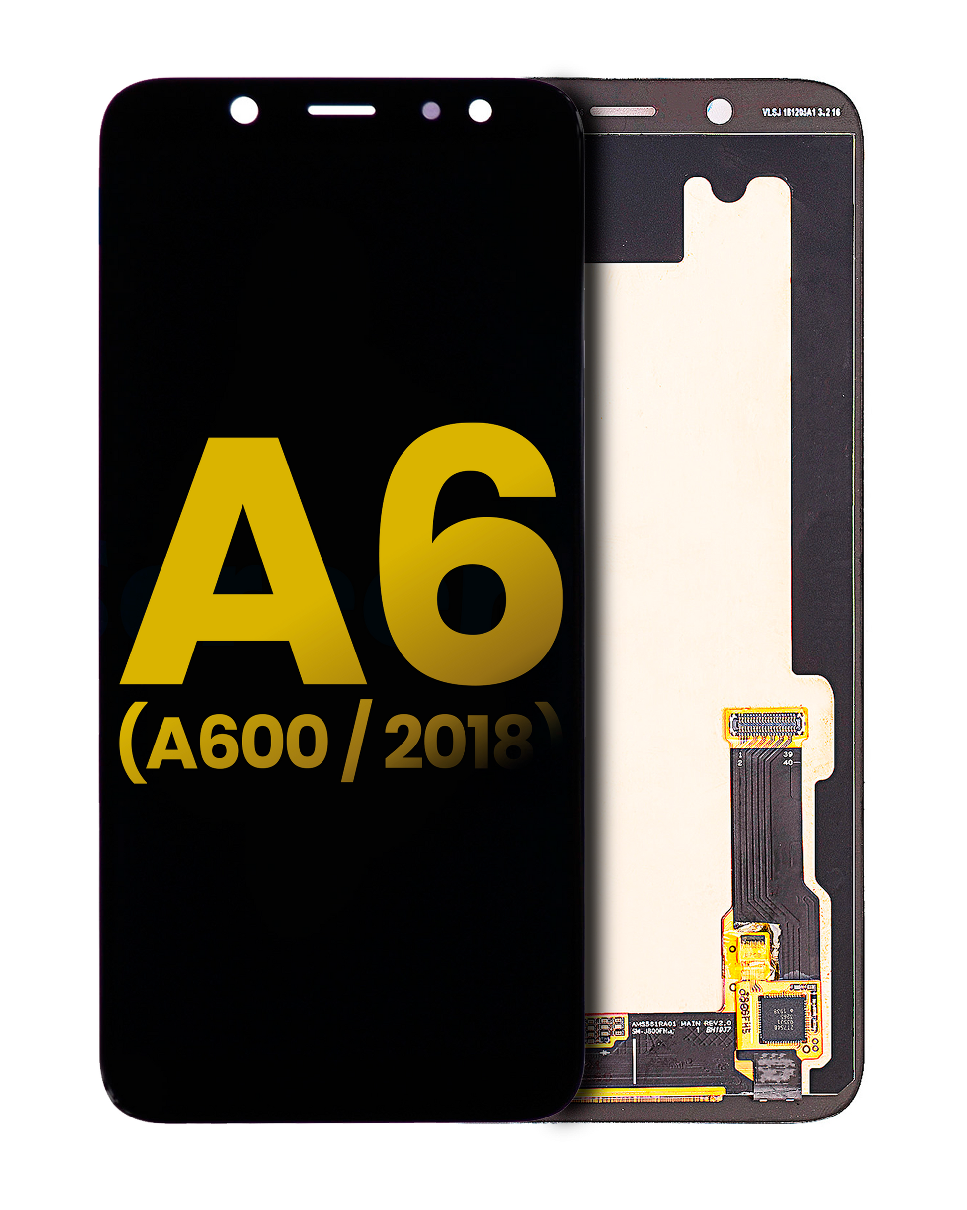 Premium OLED Assembly Without Frame For Samsung Galaxy A6 (A600 / 2018) (Refurbished) (All Colors) - View 1