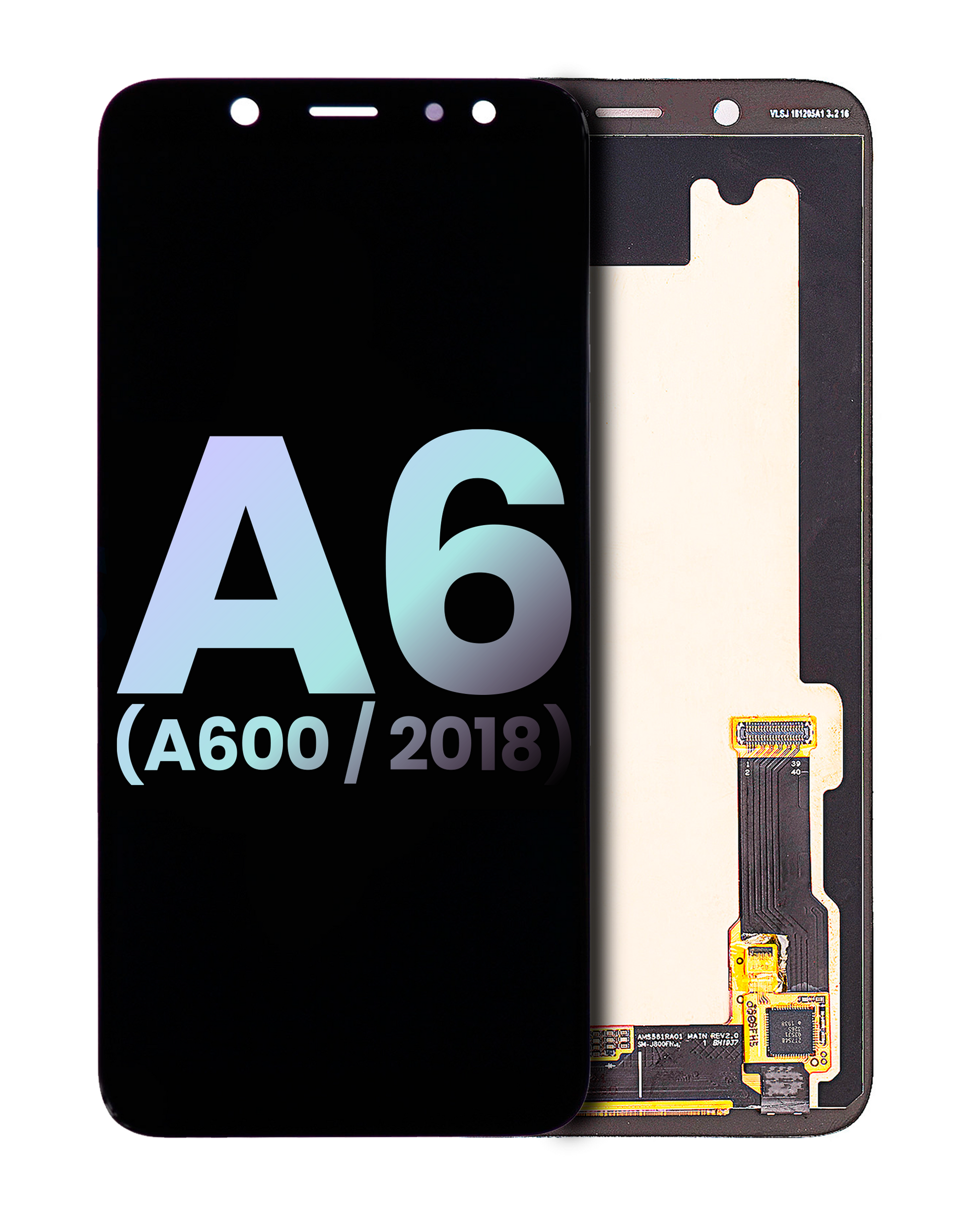 Premium OLED Assembly Without Frame For Samsung Galaxy A6 (A600 / 2018) (Service Pack) (All Colors) - View 1