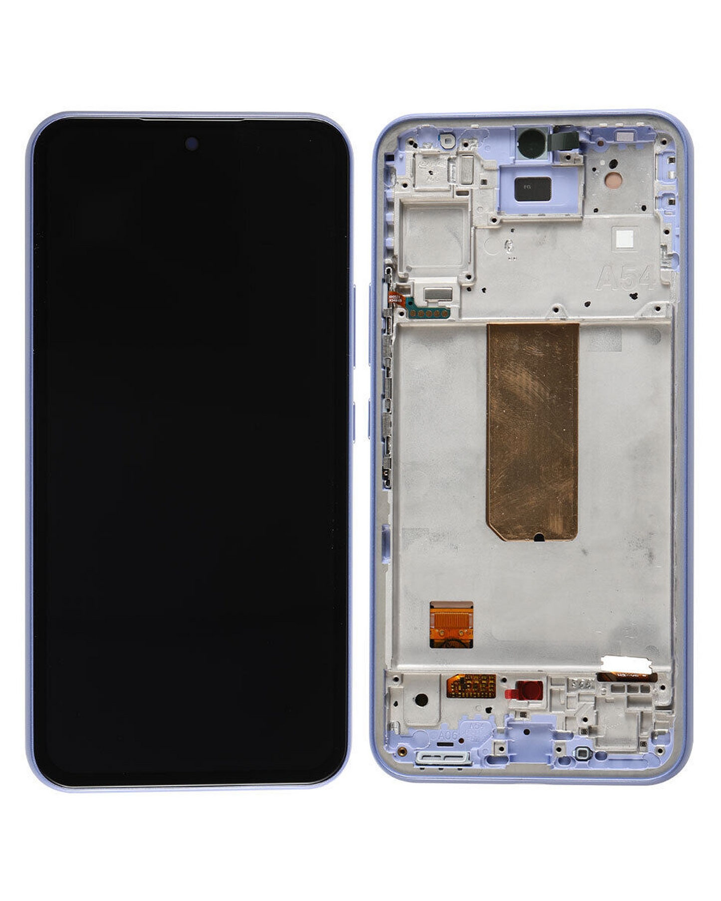 OLED Assembly With Frame For Samsung Galaxy A54 5G replacement part - cell phone parts canada