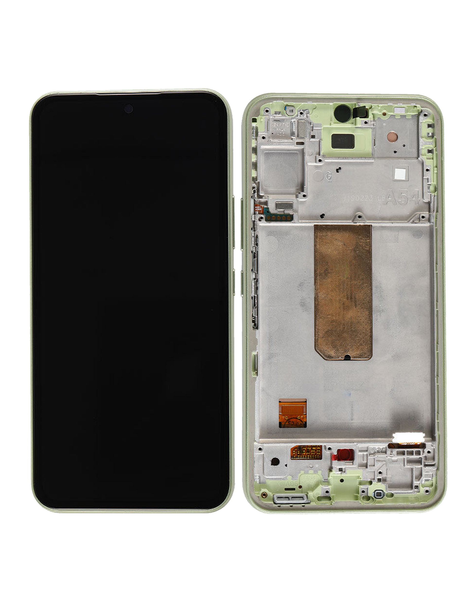 OLED Assembly With Frame For Samsung Galaxy A54 5G replacement part - cell phone parts canada