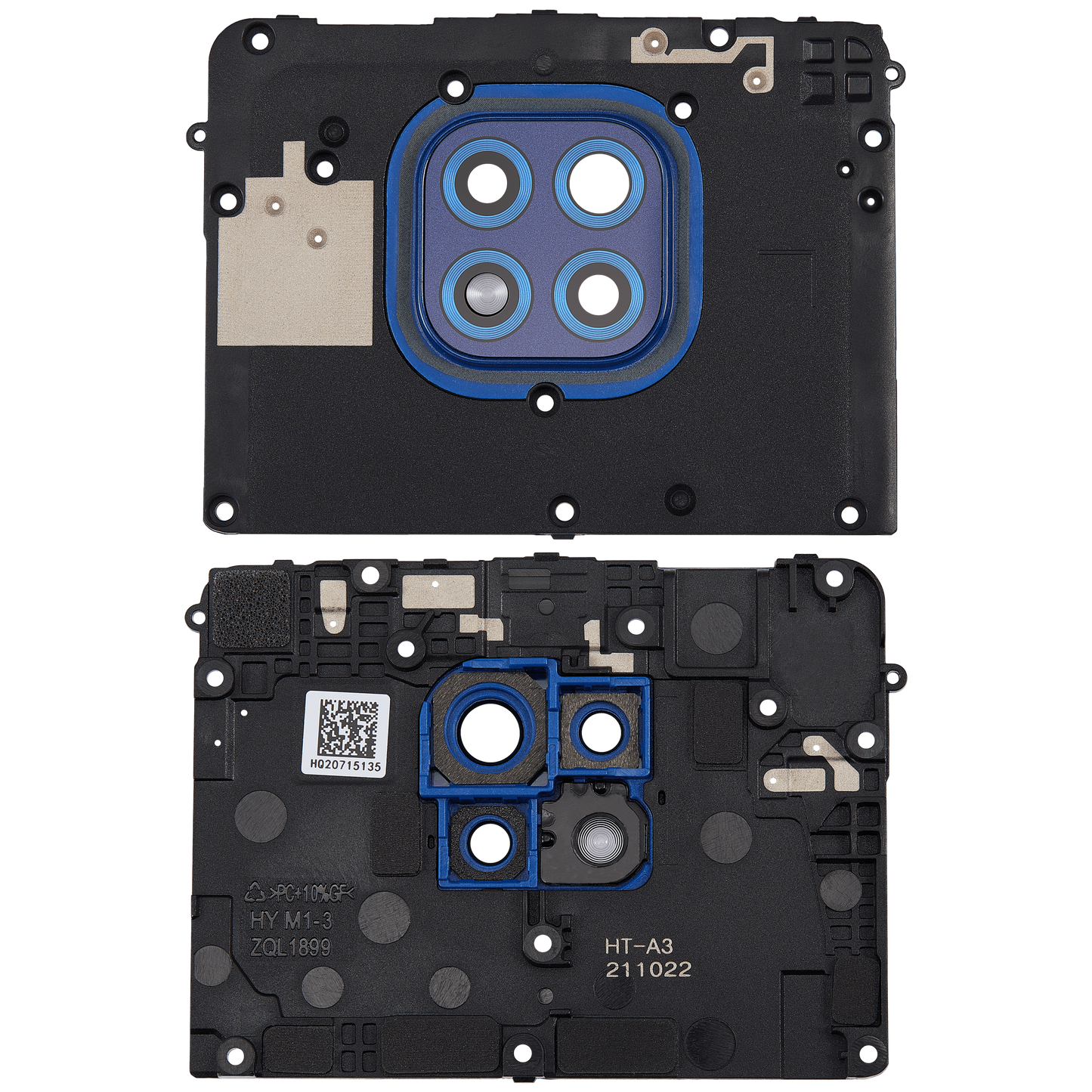 Back Camera Lens With Bracket For Motorola Moto G Power (XT2117 / 2021) (Blue) replacement part for compatible Motorola phone, SKU 107082024320, product image 2