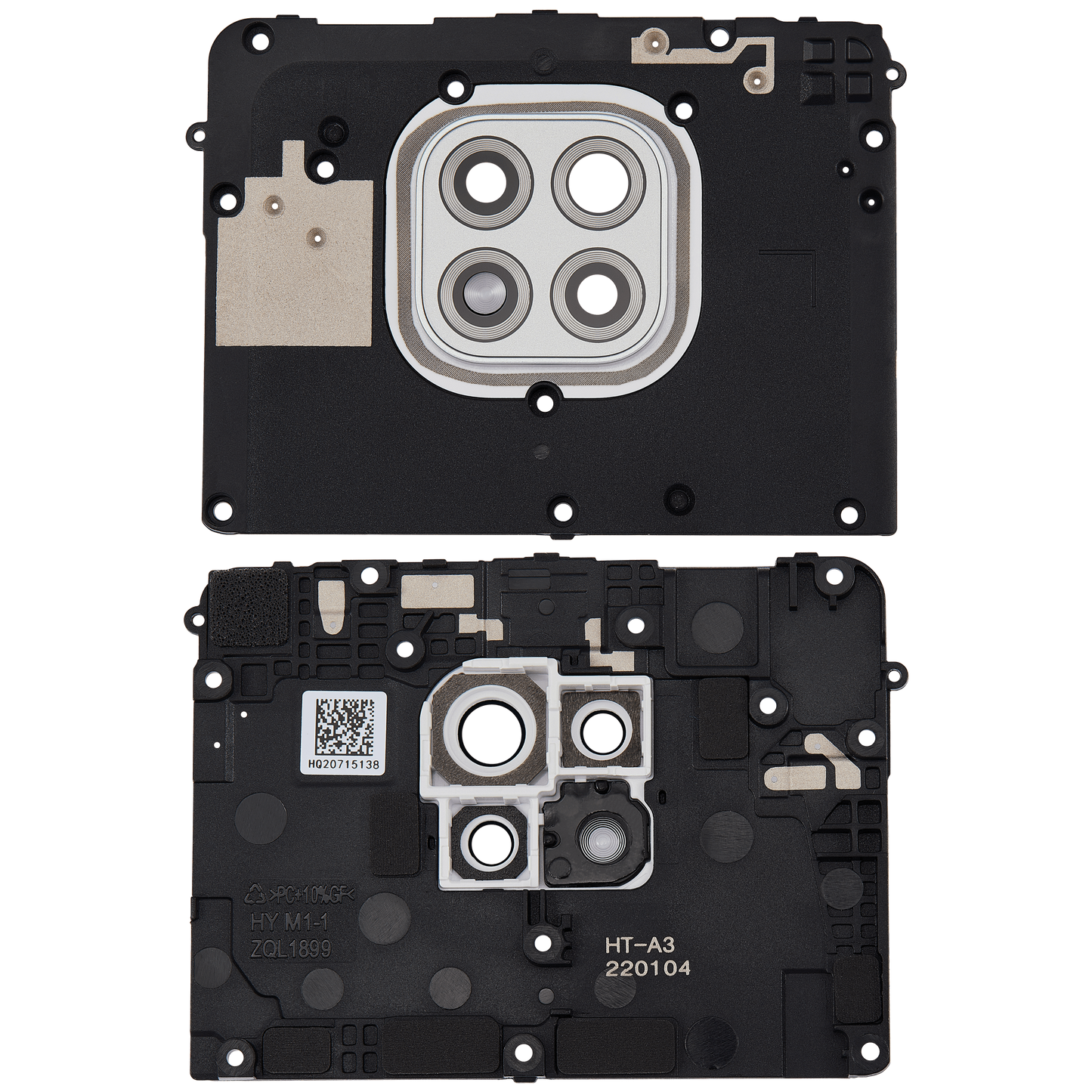 Back Camera Lens With Bracket For Motorola Moto G Power (XT2117 / 2021) (Polar Silver) replacement part for compatible Motorola phone, SKU 107082024321, product image 2
