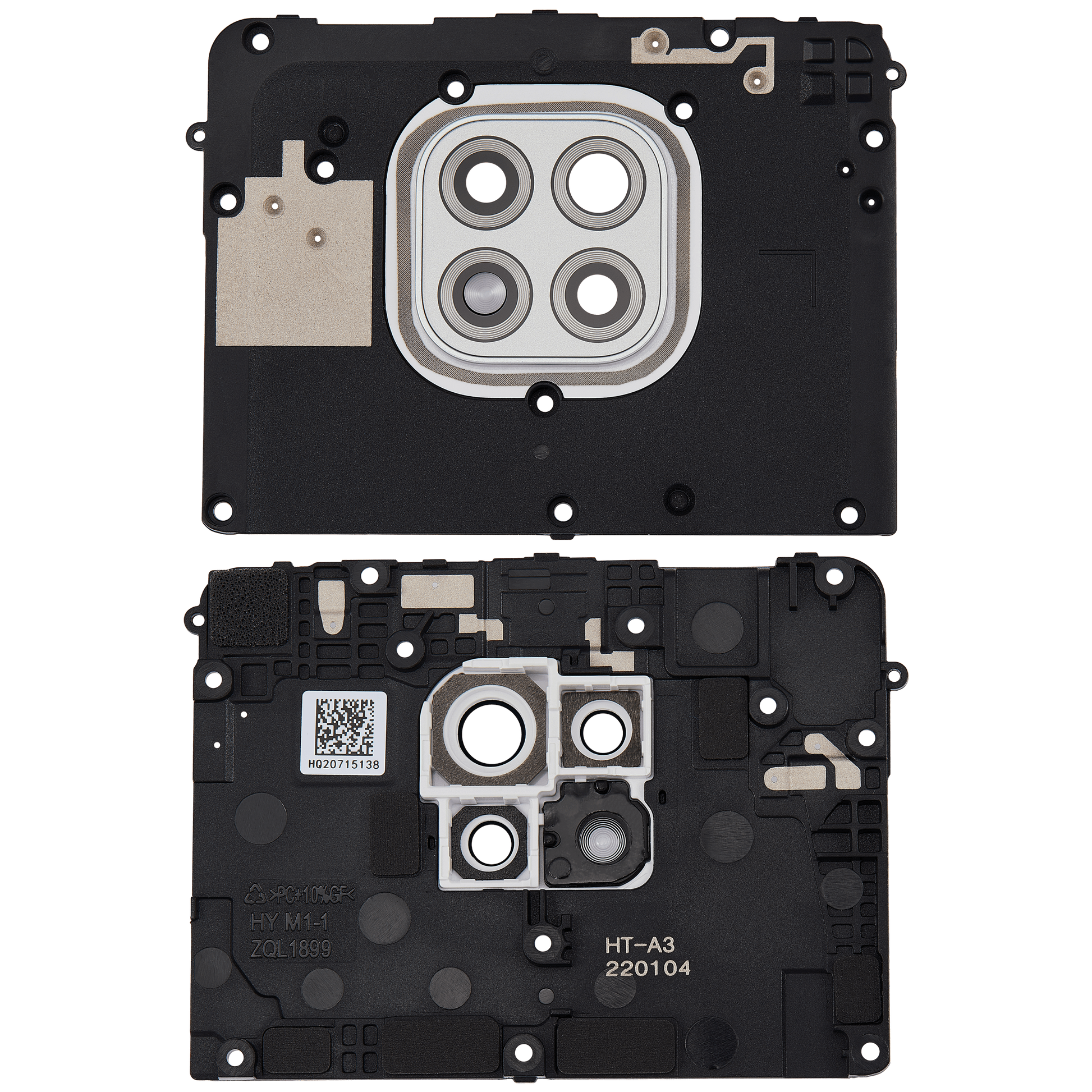 Back Camera Lens With Bracket For Motorola Moto G Power (XT2117 / 2021) (Polar Silver) replacement part for compatible Motorola phone, SKU 107082024321, product image 2