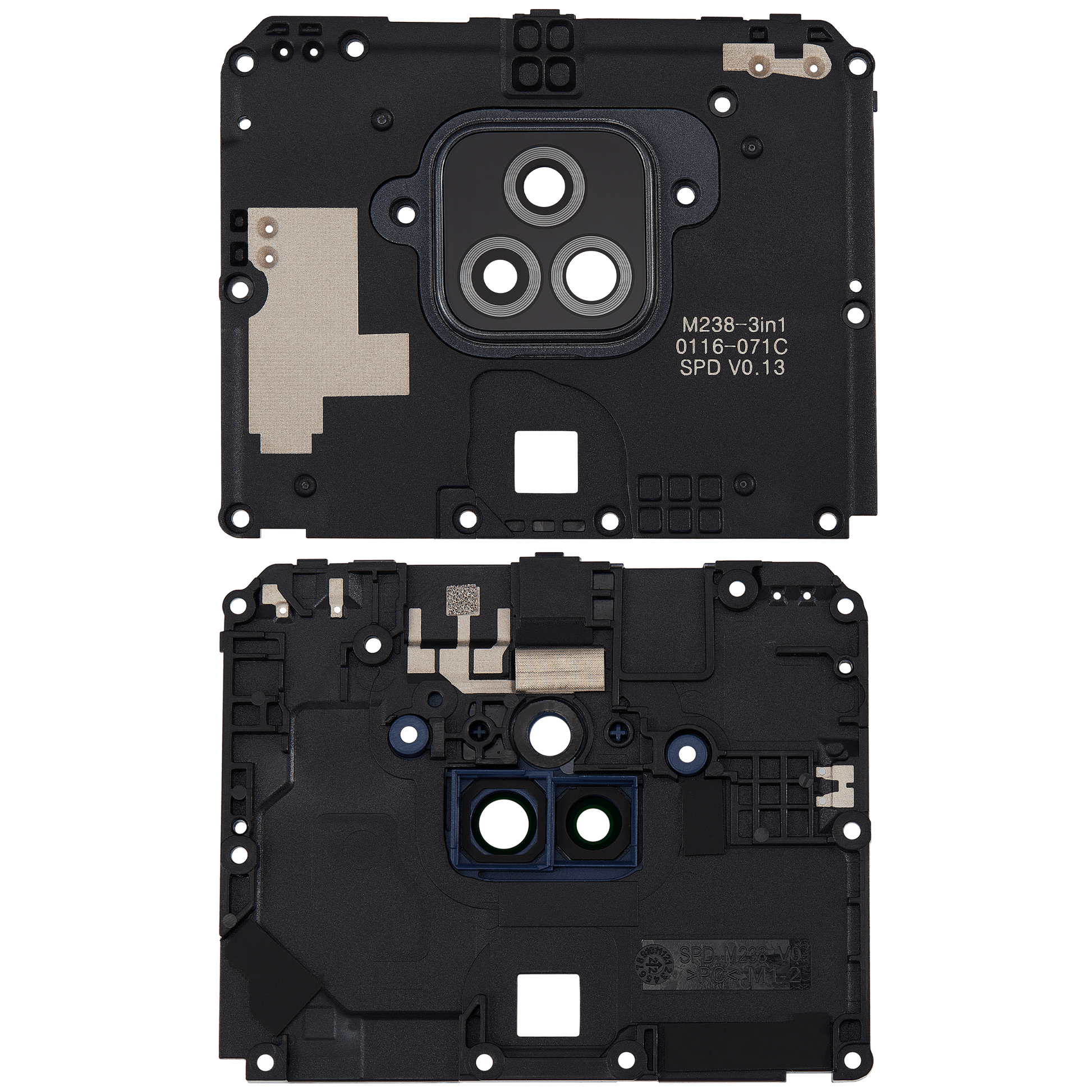 Back Camera Lens With Bracket For Motorola Moto G Play (XT2093 / 2021) (Gray) replacement part for compatible Motorola phone, SKU 107082028634, product image 2