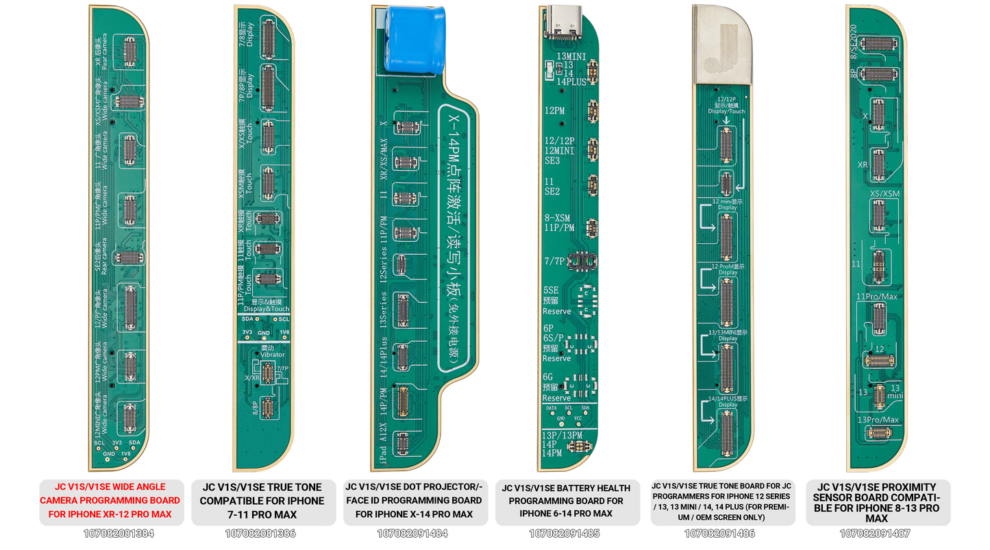 Wide Angle Camera Programming Board for iPhone XR-12 Pro Max (JCID-V1s Pro / V1SE)