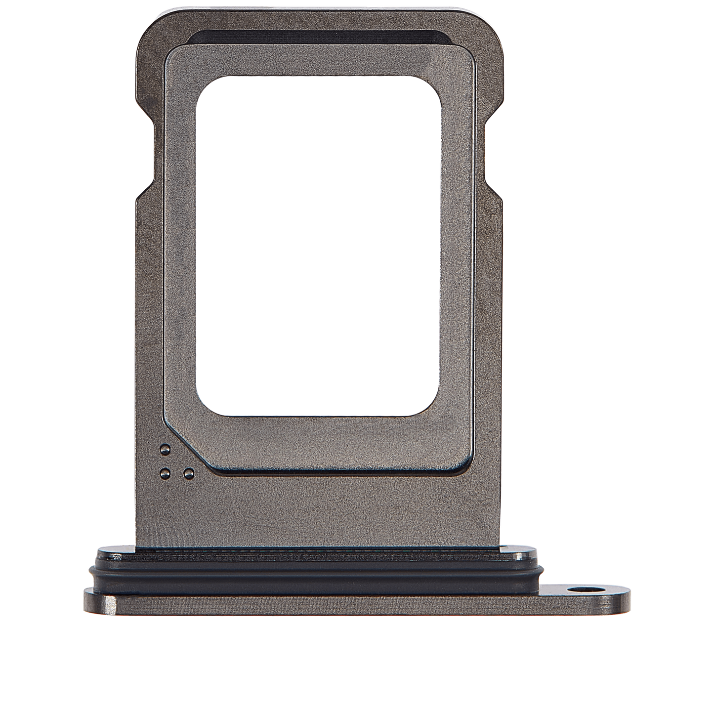 Single Sim Card Tray For iPhone 15 Pro / 15 Pro Max (Black Titanium)