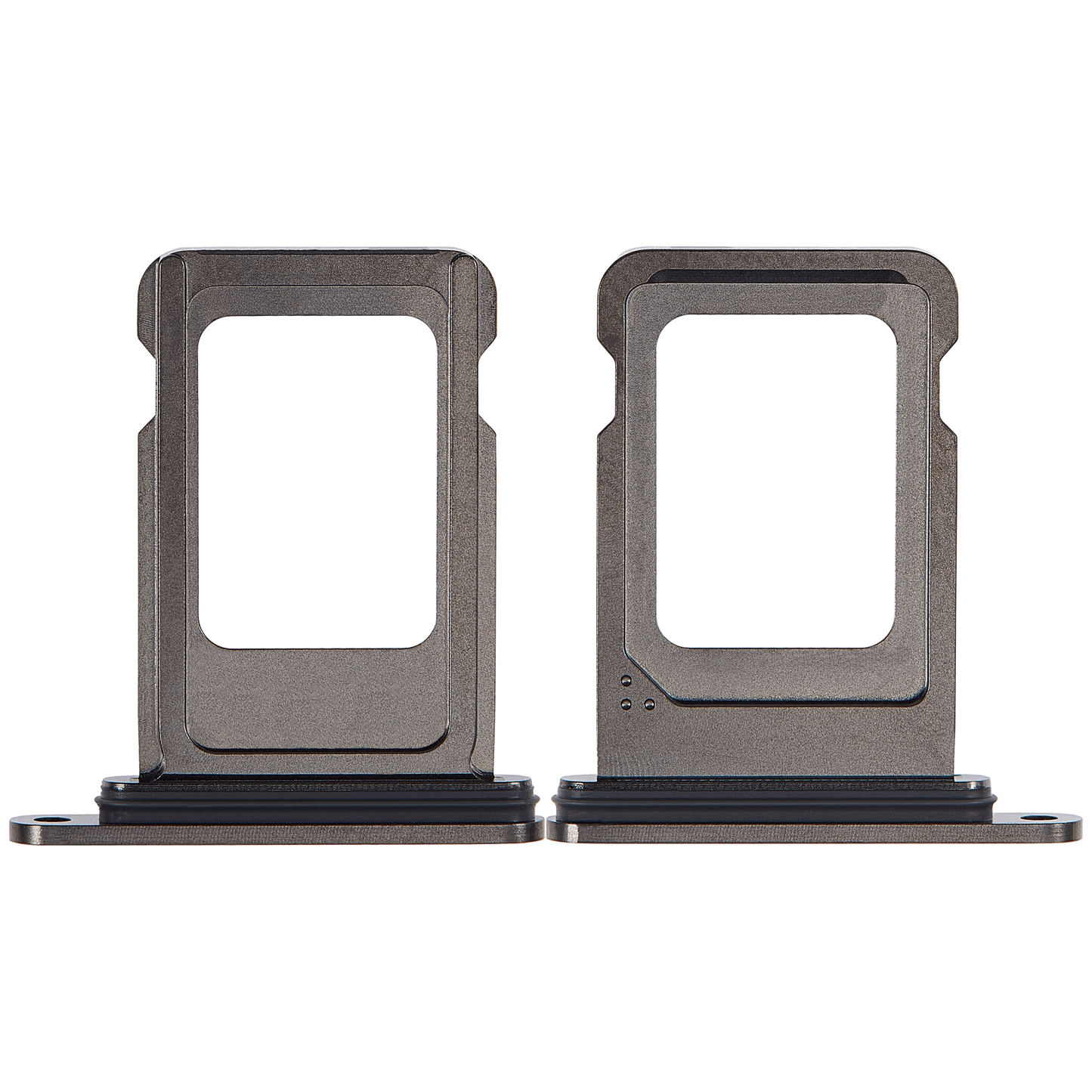 Single Sim Card Tray For iPhone 15 Pro / 15 Pro Max (Black Titanium)