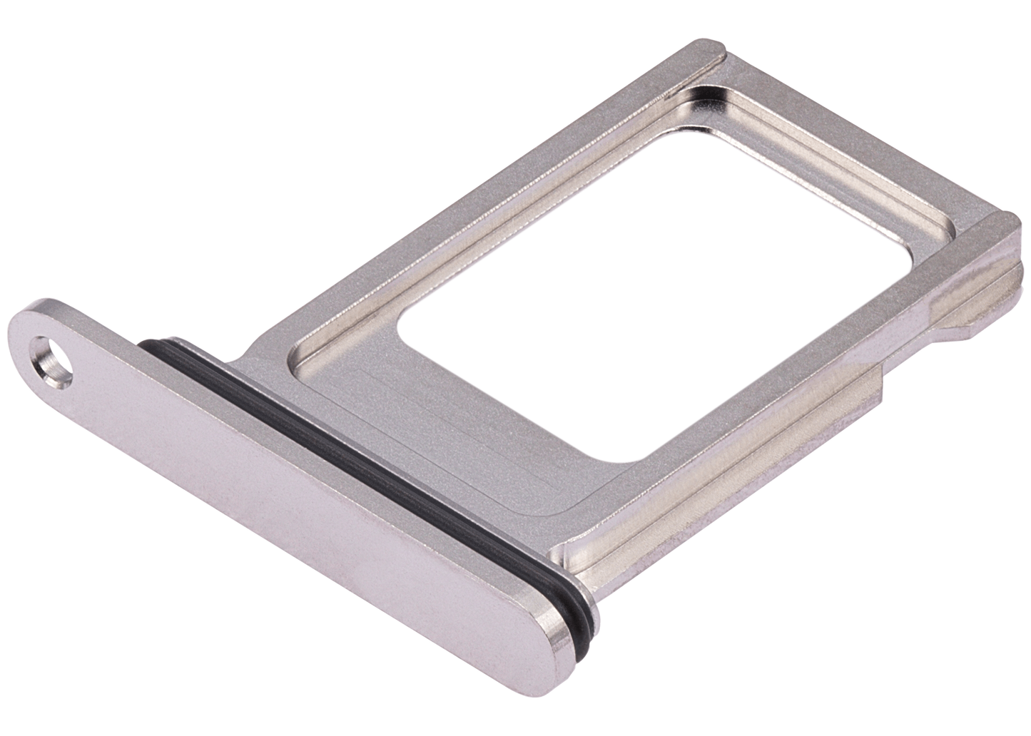Single Sim Card Tray For iPhone 15 Pro / 15 Pro Max (White Titanium)
