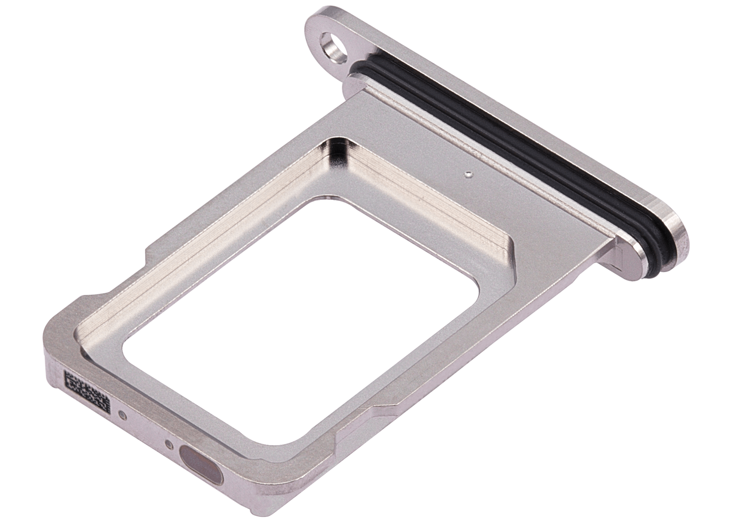Single Sim Card Tray For iPhone 15 Pro / 15 Pro Max (White Titanium)