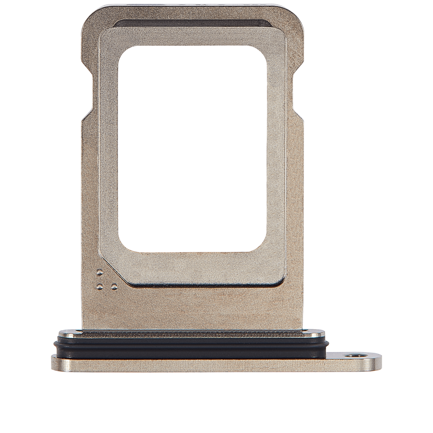 Single Sim Card Tray For iPhone 15 Pro / 15 Pro Max (Natural Titanium)