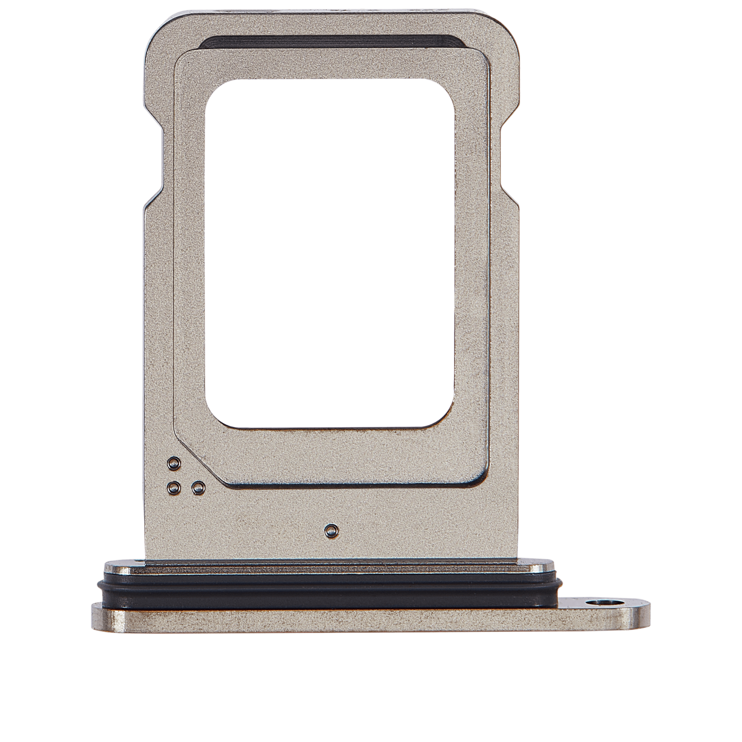 Dual Sim Card Tray For iPhone 15 Pro / 15 Pro Max (Black Titanium)