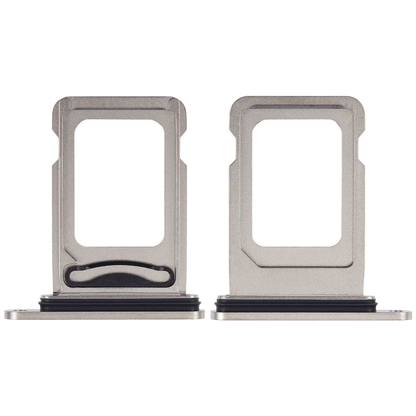 Dual Sim Card Tray For iPhone 15 Pro / 15 Pro Max (White Titanium)