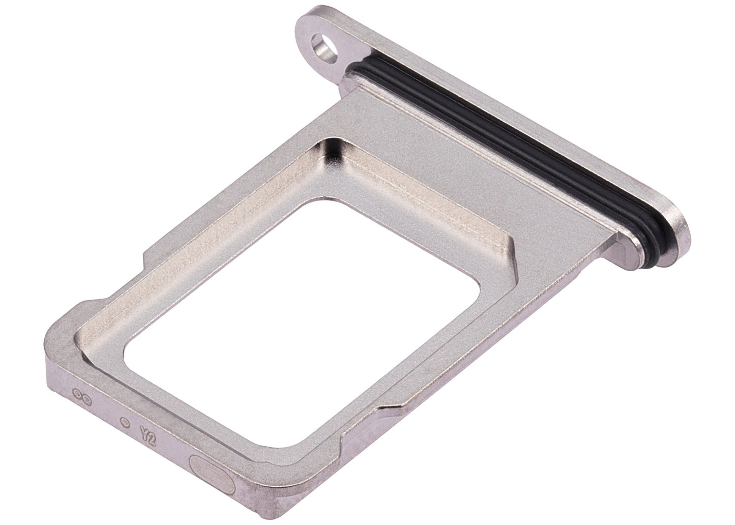 Dual Sim Card Tray For iPhone 15 Pro / 15 Pro Max (White Titanium)