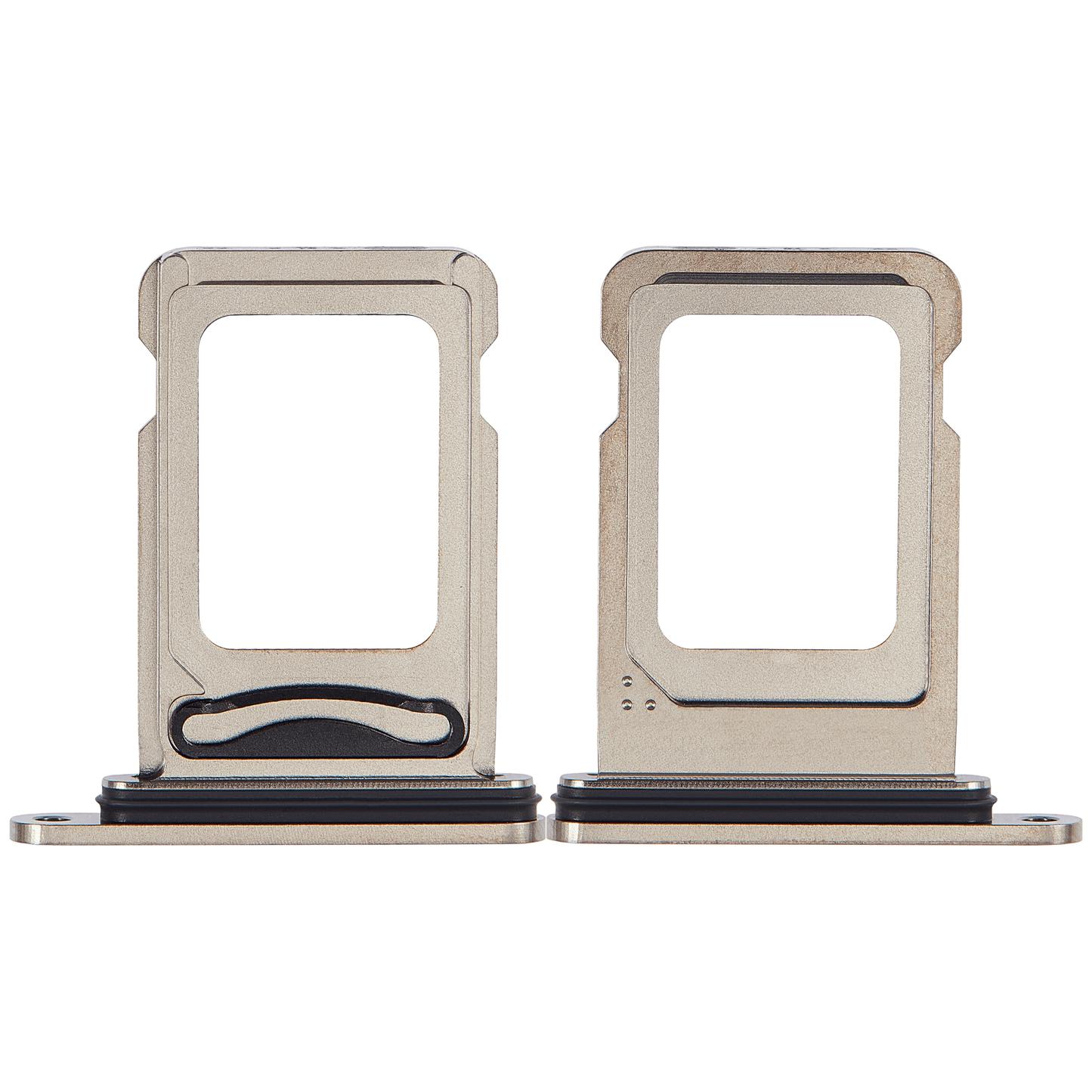 Dual Sim Card Tray For iPhone 15 Pro / 15 Pro Max (Natural Titanium)