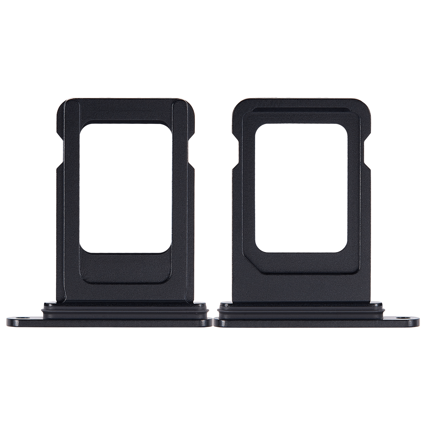 Single Sim Card Tray For iPhone 15 / 15 Plus (Black)