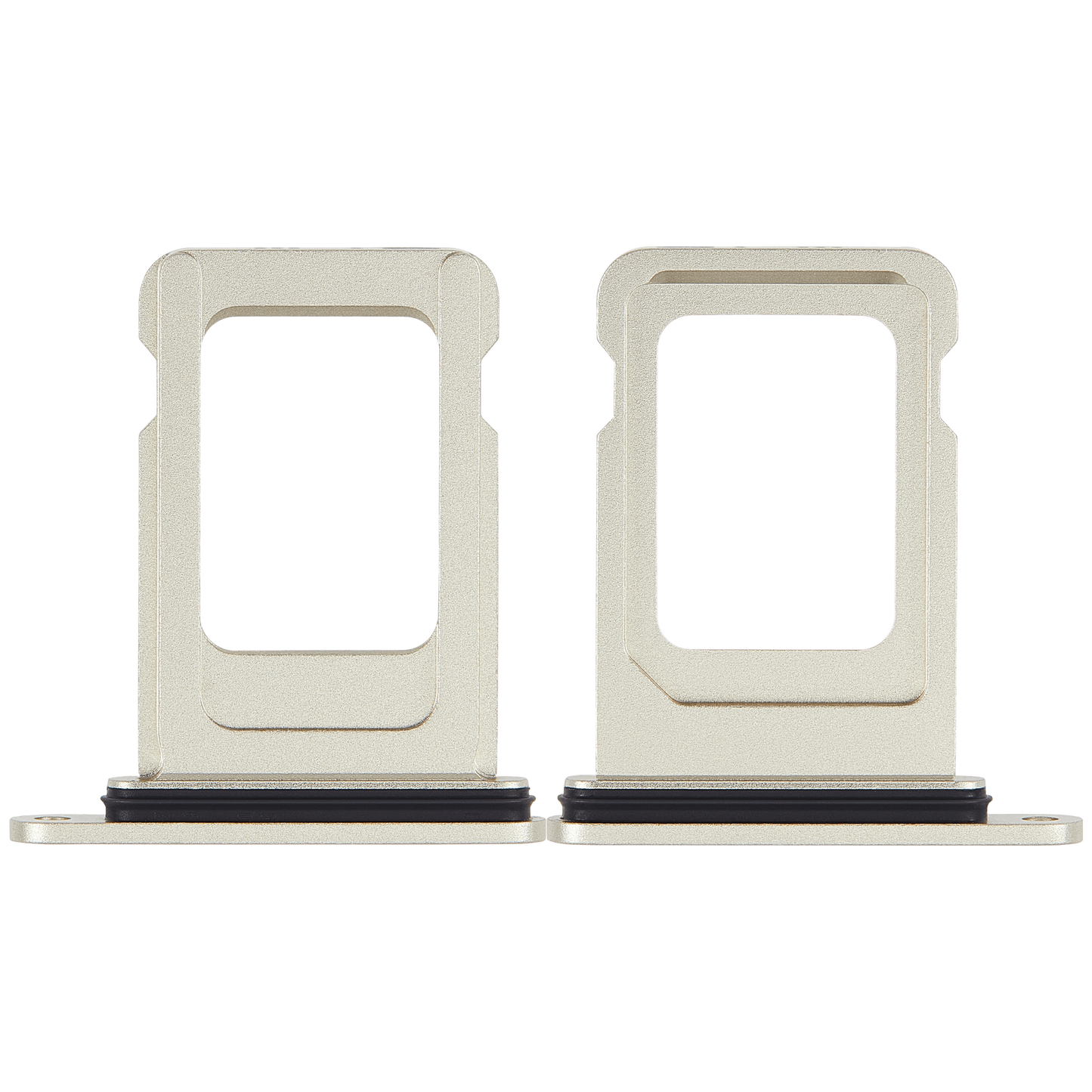 Single Sim Card Tray For iPhone 15 / 15 Plus (Yellow)