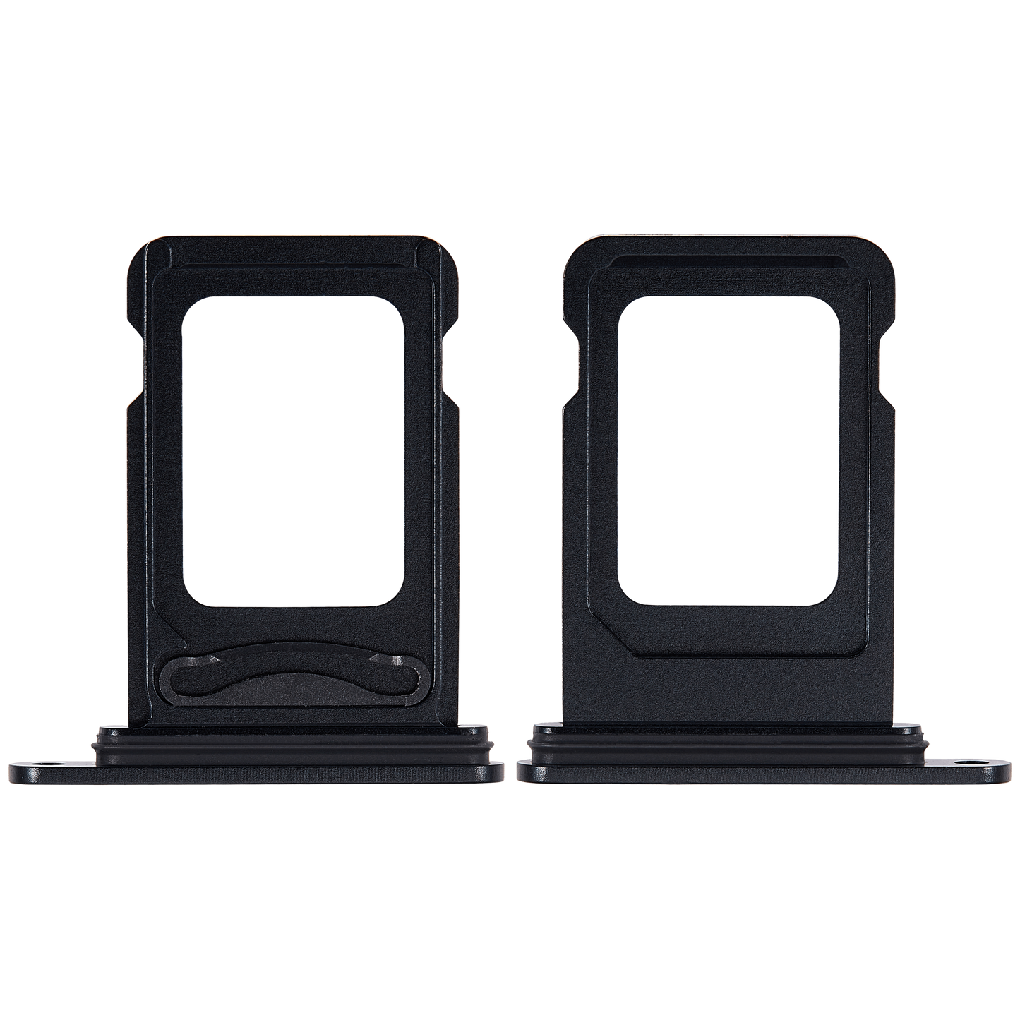 Dual Sim Card Tray For iPhone 15 / 15 Plus (Black)