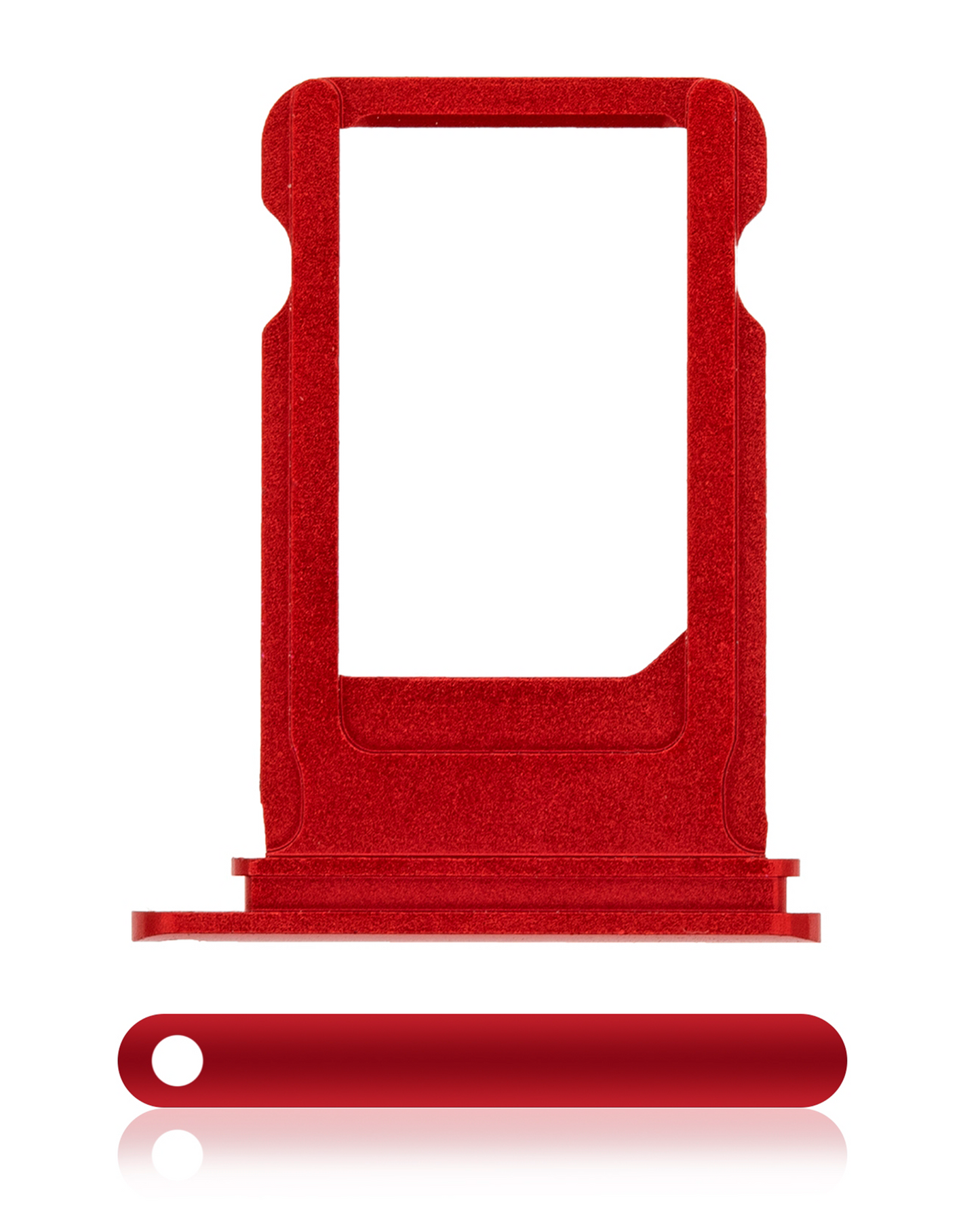 Sim Card Tray For iPhone 7 Plus (Red)
