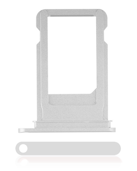Sim Card Tray For iPhone 7 Plus (Silver)