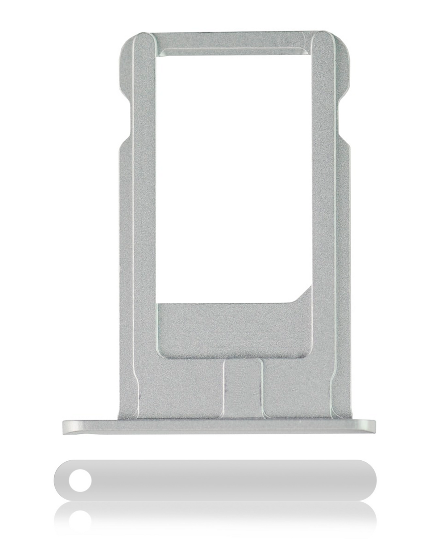 Sim Card Tray For iPhone 6S Plus (Silver)