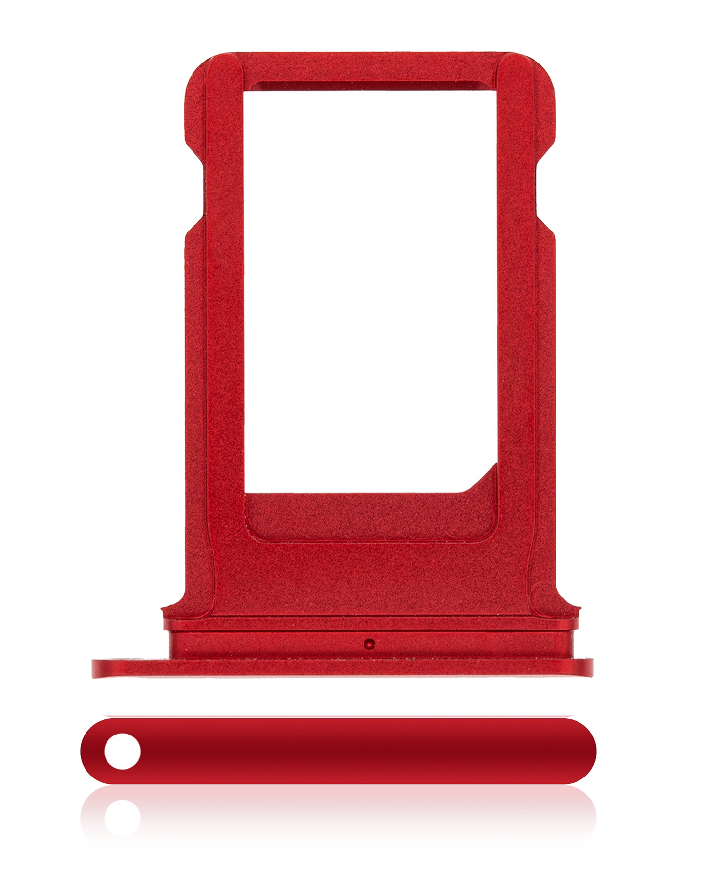 Sim Card Tray For iPhone 8 Plus (Red)