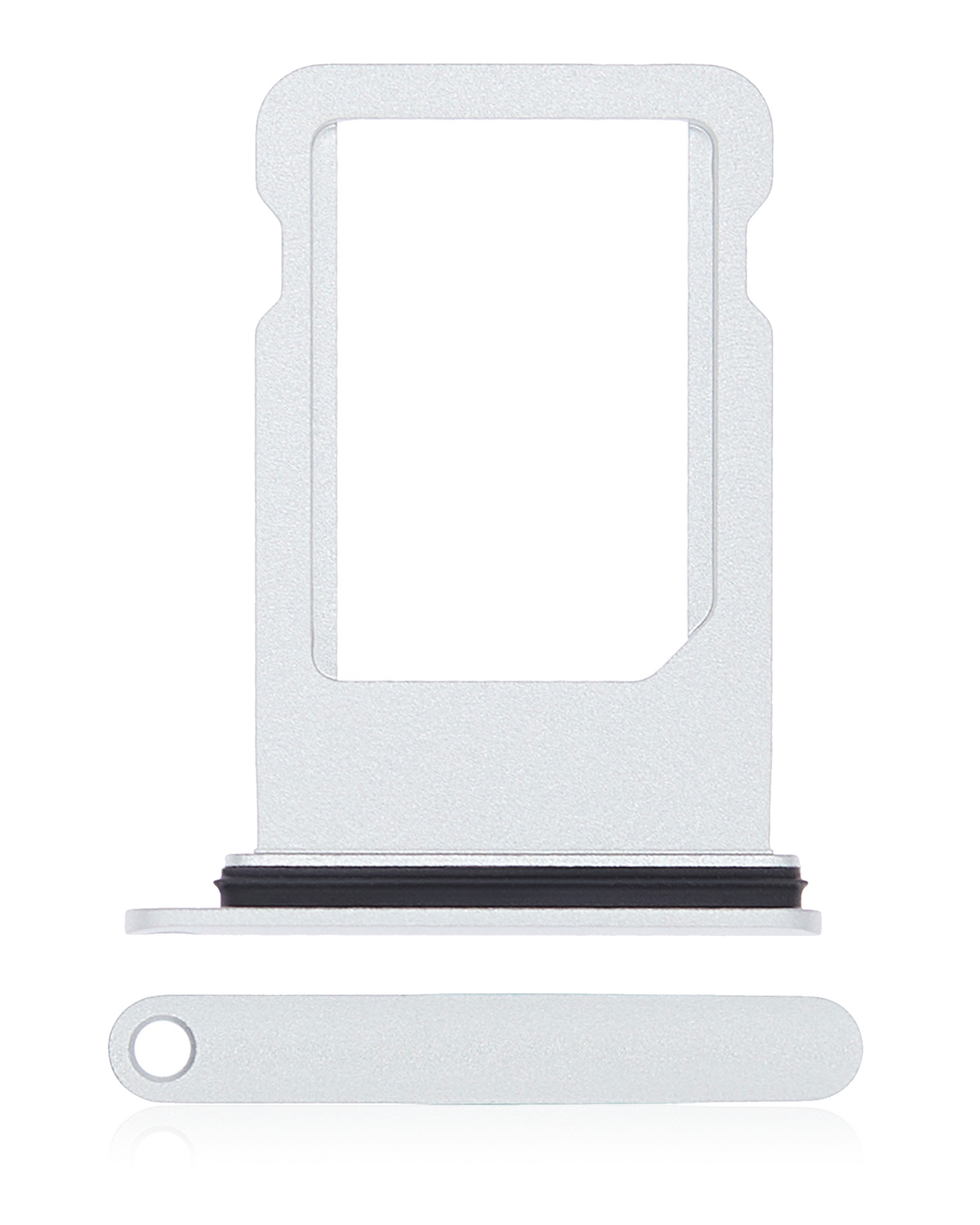 Sim Card Tray For iPhone 8 / SE (2020) / SE (2022) (Silver)