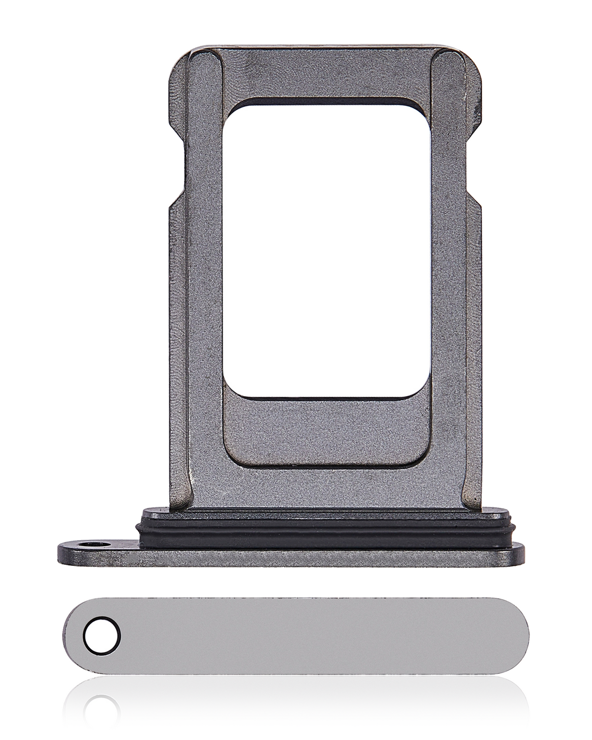 Single Sim Card Tray For iPhone 14 Pro / 14 Pro Max (Space Black)