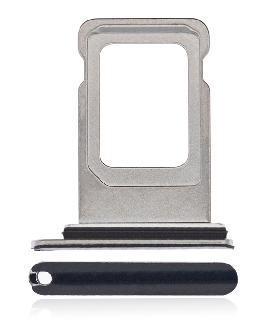 Single Sim Card Tray For iPhone XS Max (Silver)
