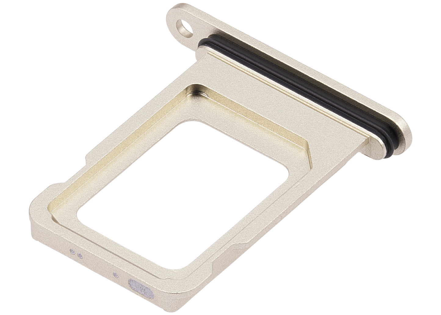 Dual Sim Card Tray For iPhone 15 / 15 Plus (Yellow)